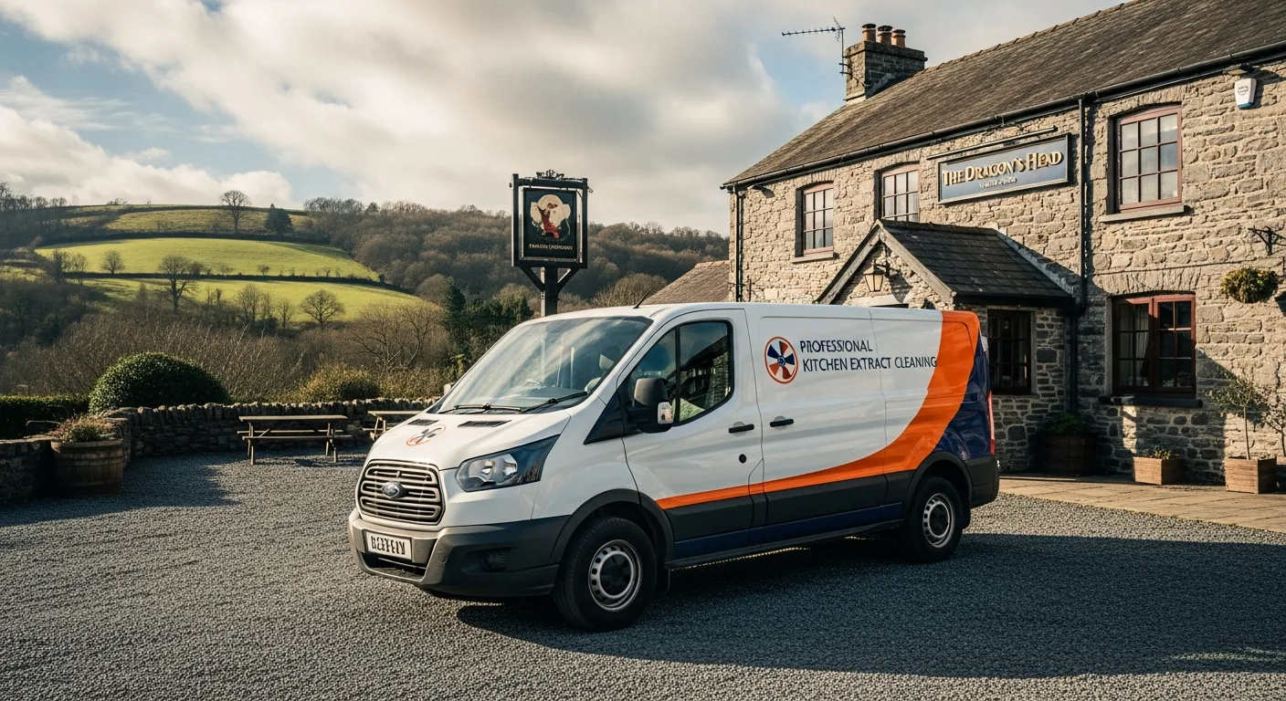 Pembrokeshire Canopy Cleaning specialist contractor service van West Wales